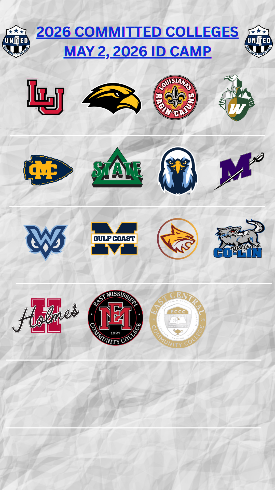 Copy of 2026 ID CAMP COLLEGES COMMITTED (Your Story)